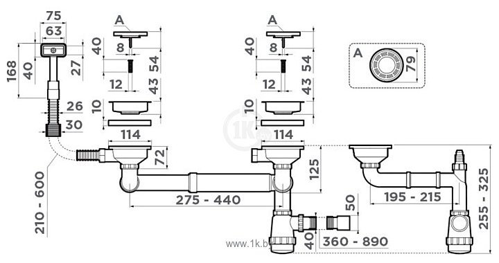 Фотографии Omoikiri WK-1.5-S IN 4998039