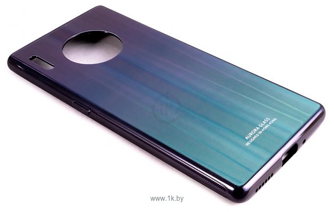 Фотографии Case Aurora для Huawei Mate 30 Pro (синий/черный)