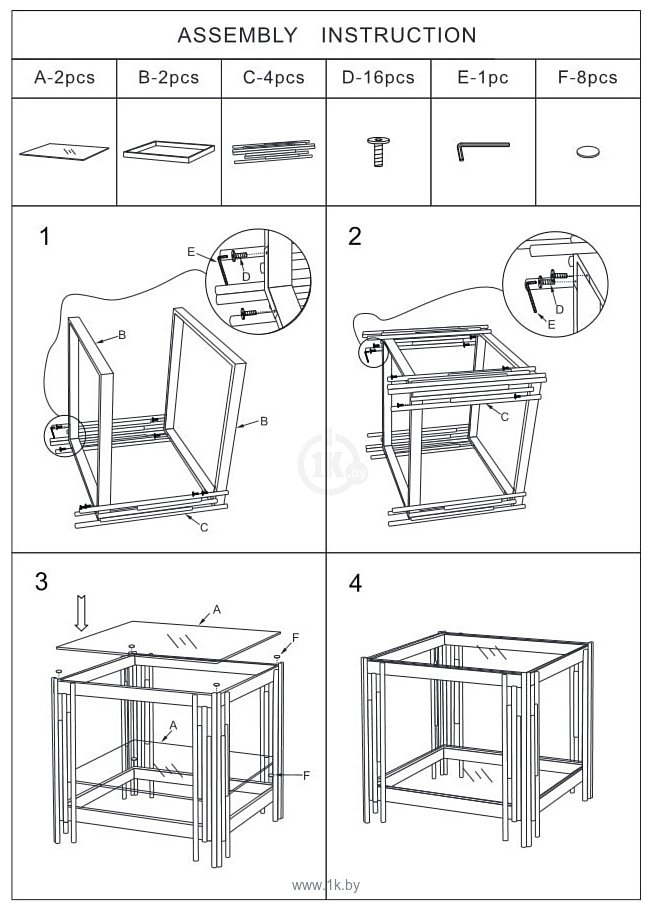 Фотографии Stool Group Гэтсби 55x55 EET-027 (прозрачное стекло/сталь серебристый)