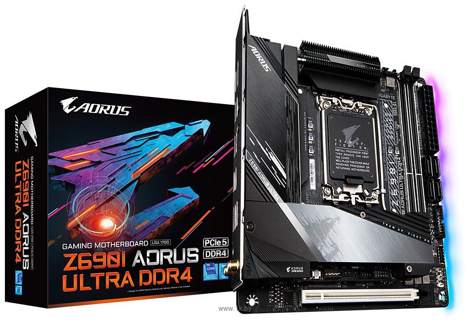 Фотографии Gigabyte Z690I Aorus Ultra DDR4 (rev. 1.0)