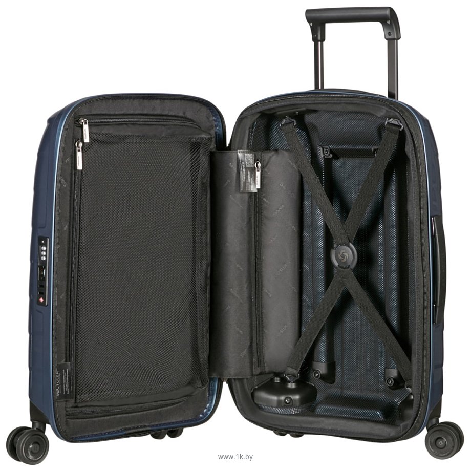 Фотографии Samsonite Attrix Steel blue 55 см