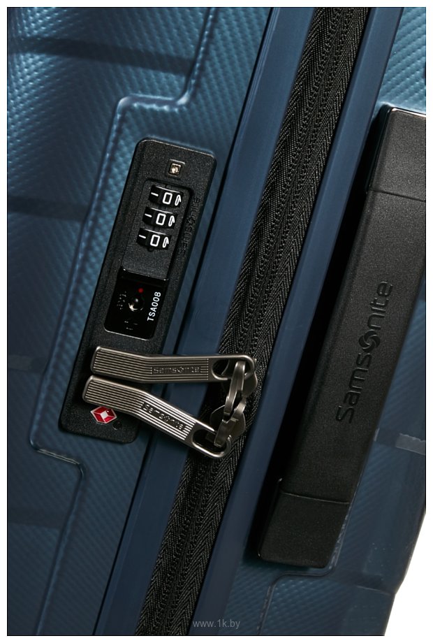 Фотографии Samsonite Attrix Steel blue 55 см