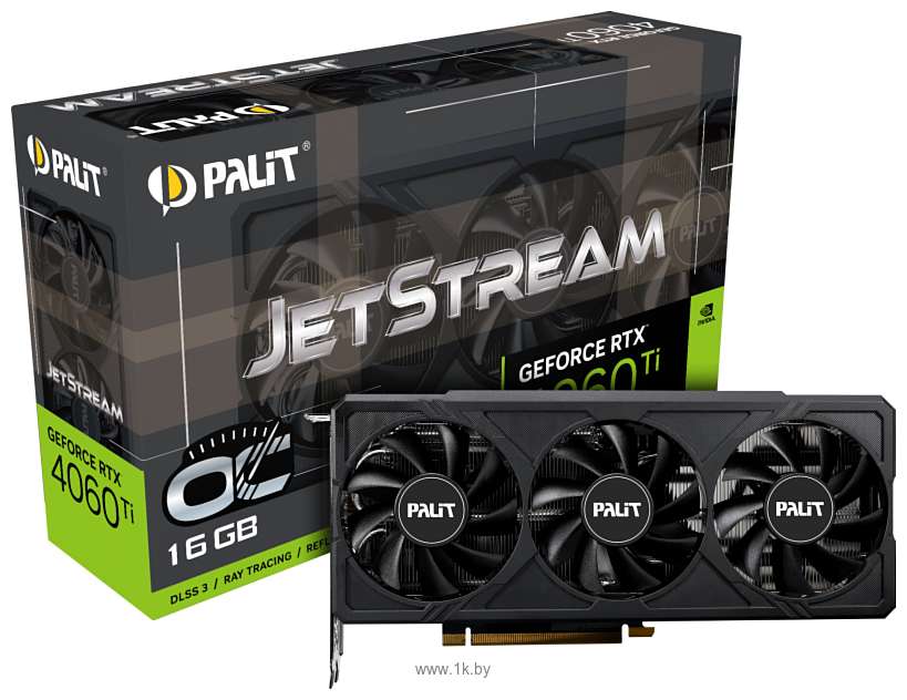 Фотографии Palit GeForce RTX 4060 Ti JetStream OC 16GB (NE6406TU19T1-1061J )