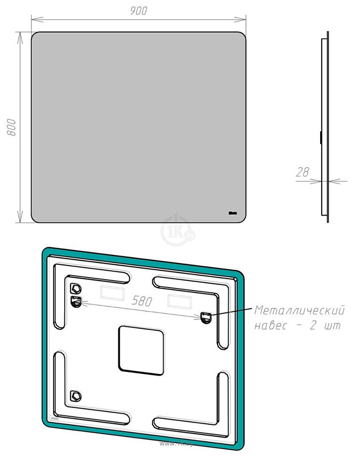 Фотографии Lemark  Ecos 90x80 LM90Z