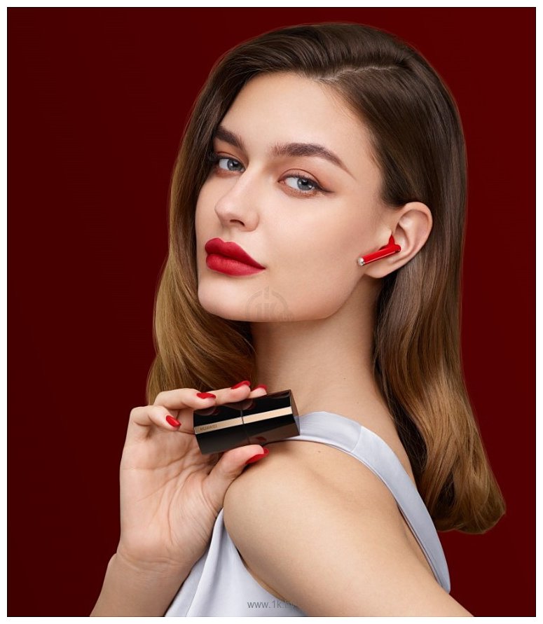 Фотографии Huawei FreeBuds Lipstick (красный)