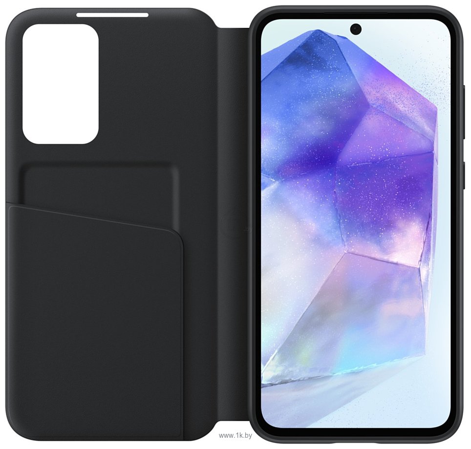 Фотографии Samsung Smart View Wallet Case Galaxy A55 (черный)