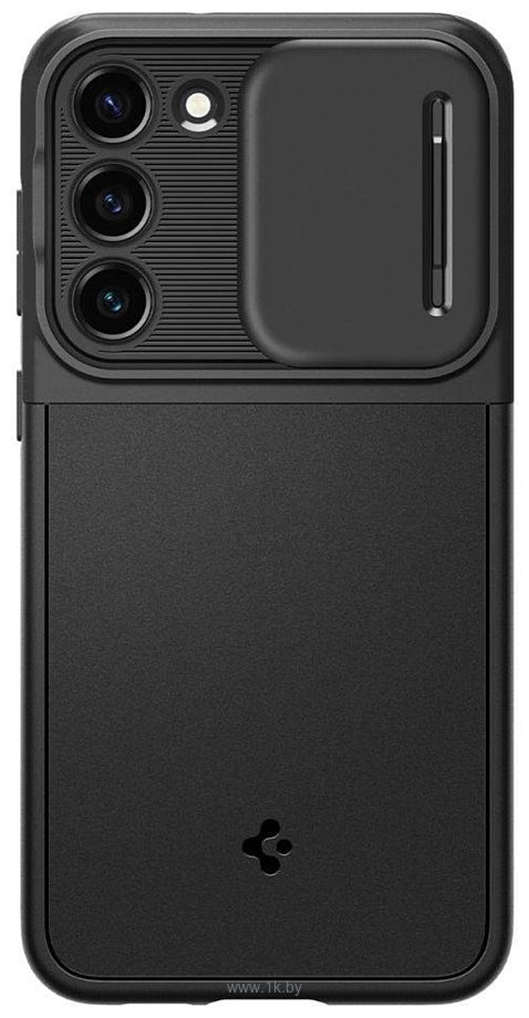 Фотографии Spigen Optik Armor для Galaxy S23 ACS05733 (черный)