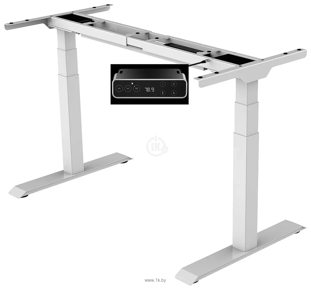 Фотографии Smartstol Pro W 120x80 (белый/серый камень)