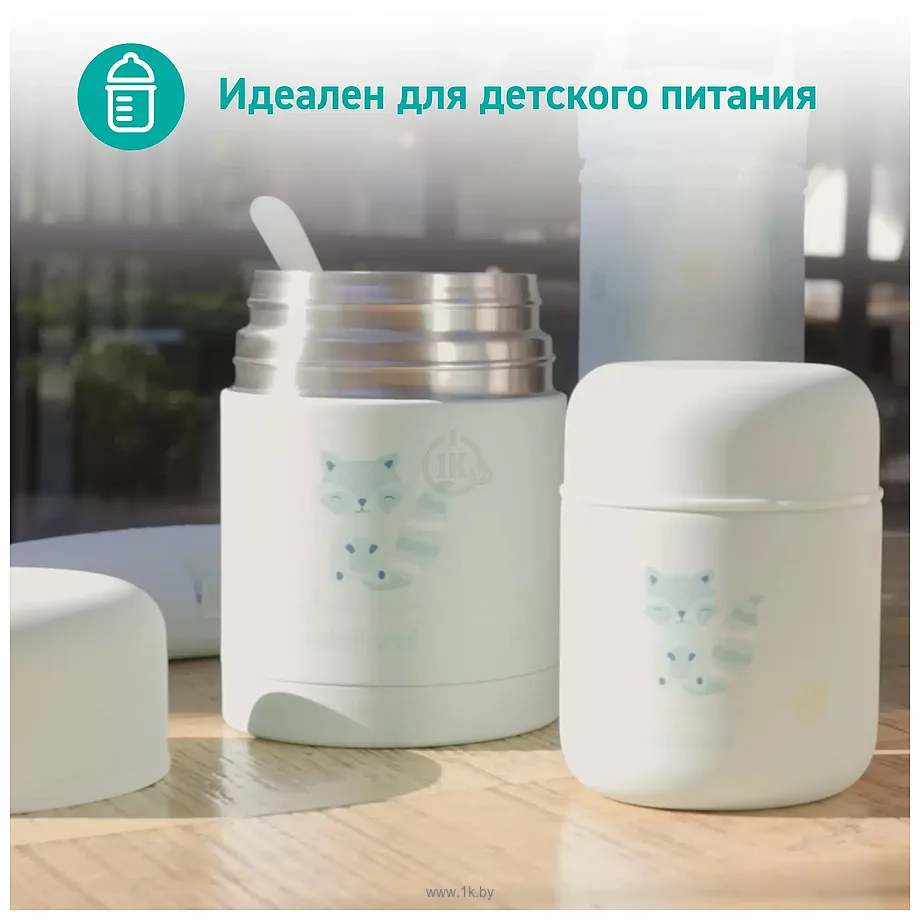 Фотографии Miniland Thermy Dolce 600мл (енот)