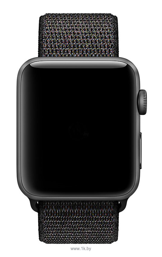 Фотографии Apple из плетеного нейлона 38 мм (черный) MQVX2