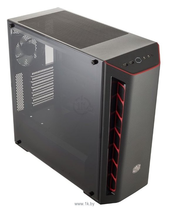 Фотографии Cooler Master MasterBox MB510L (MCB-B510L-KANN-S00) Black/red