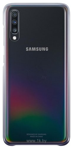 Фотографии Samsung Gradation Cover для Samsung Galaxy A70 (черный)