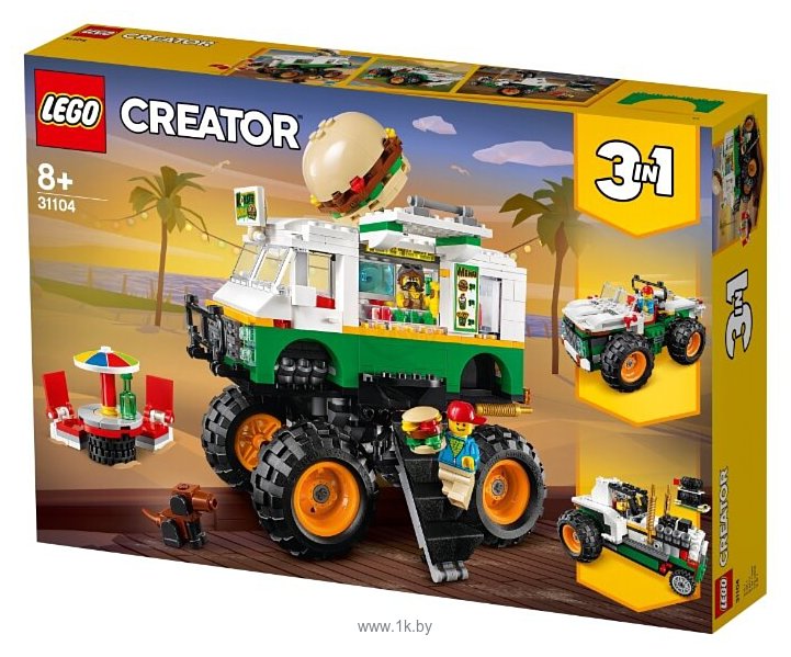 Фотографии LEGO Creator 31104 Грузовик Монстрбургер