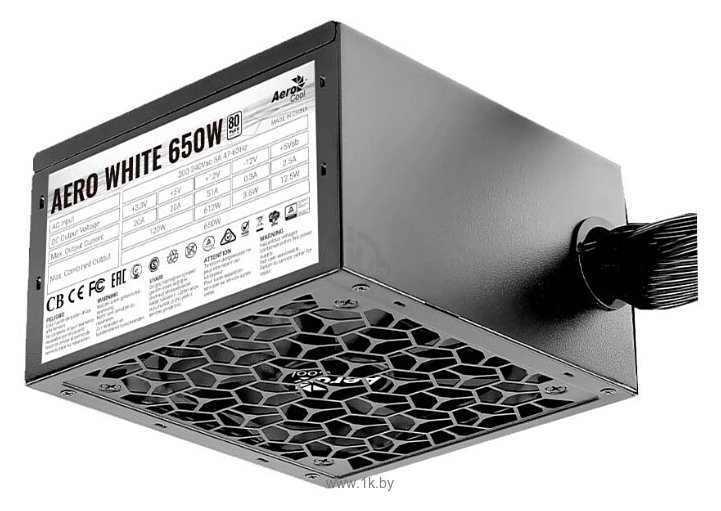 Фотографии AeroCool Aero White 650W