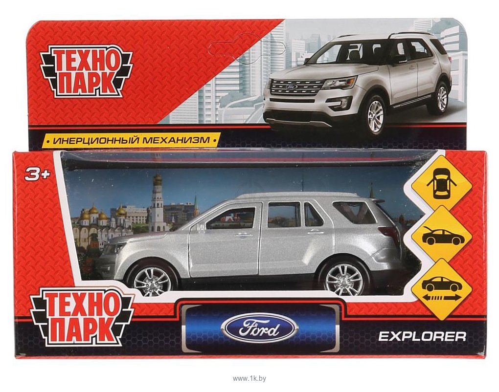 Фотографии Технопарк Ford Explorer (серебристый)