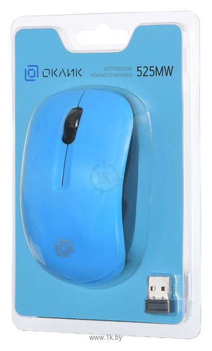 Фотографии OKLICK 525MW Light Blue USB