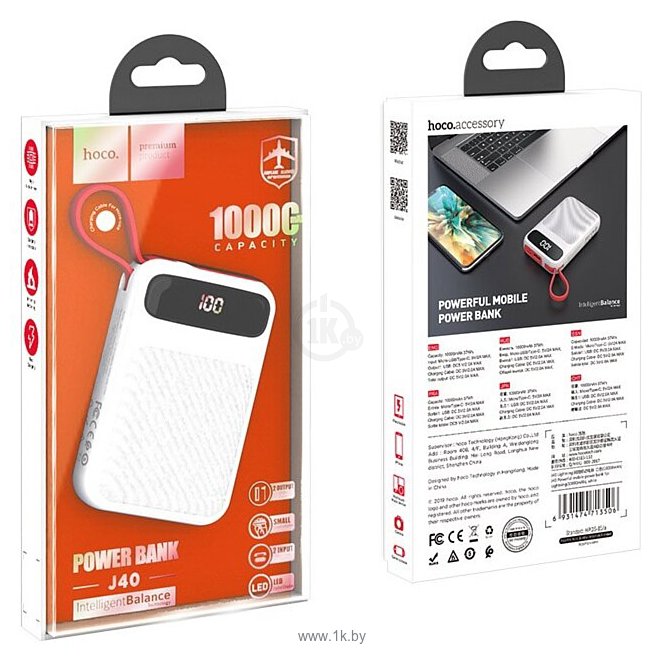 Фотографии Hoco J40 Powerful 10000mAh Micro USB