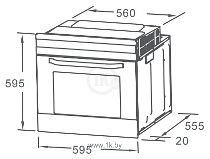 Фотографии Comfee CBO300X