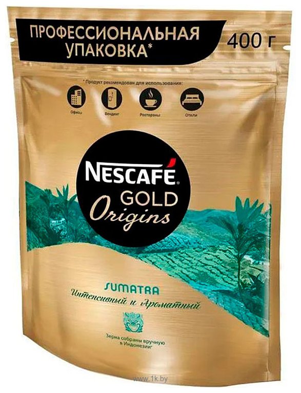 Фотографии Nescafe Gold Sumatra растворимый 400 г