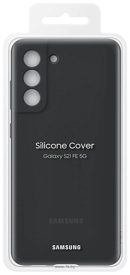 Фотографии Samsung Silicone Cover S21 FE (черный)