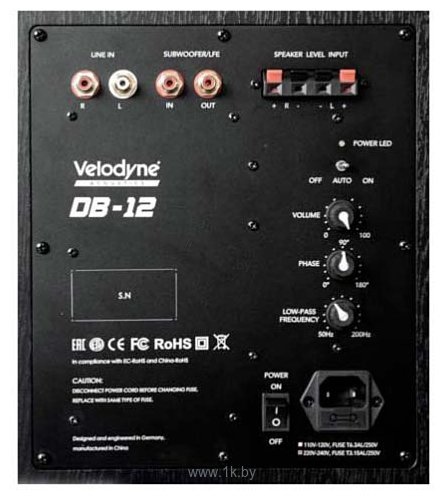 Фотографии Velodyne DB-12