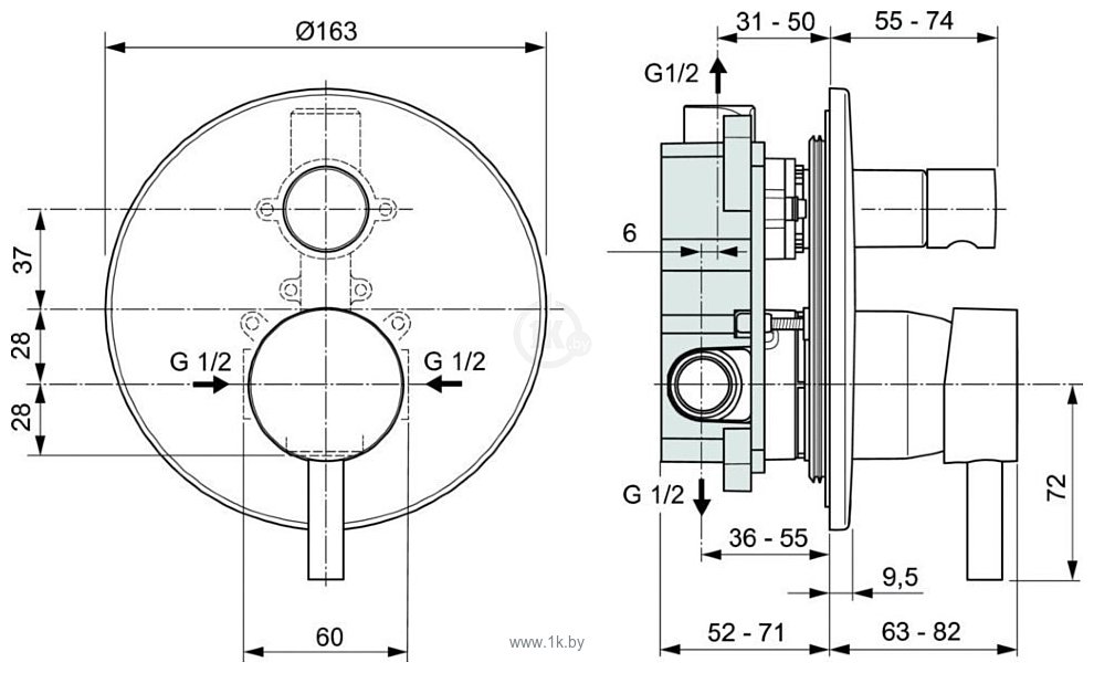 Фотографии Ideal Standard Ceraline A6939XG