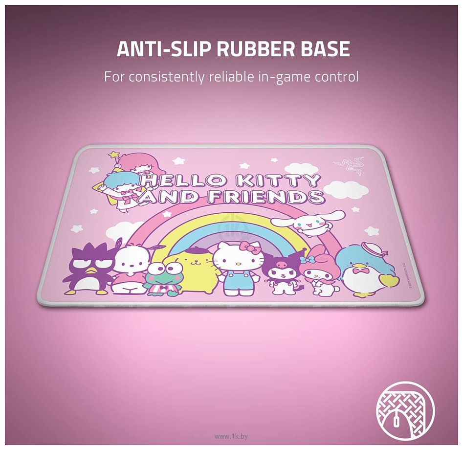 Фотографии Razer DeathAdder Essential + Goliathus Mouse Mat Bundle: Hello Kitty and Friends Edition