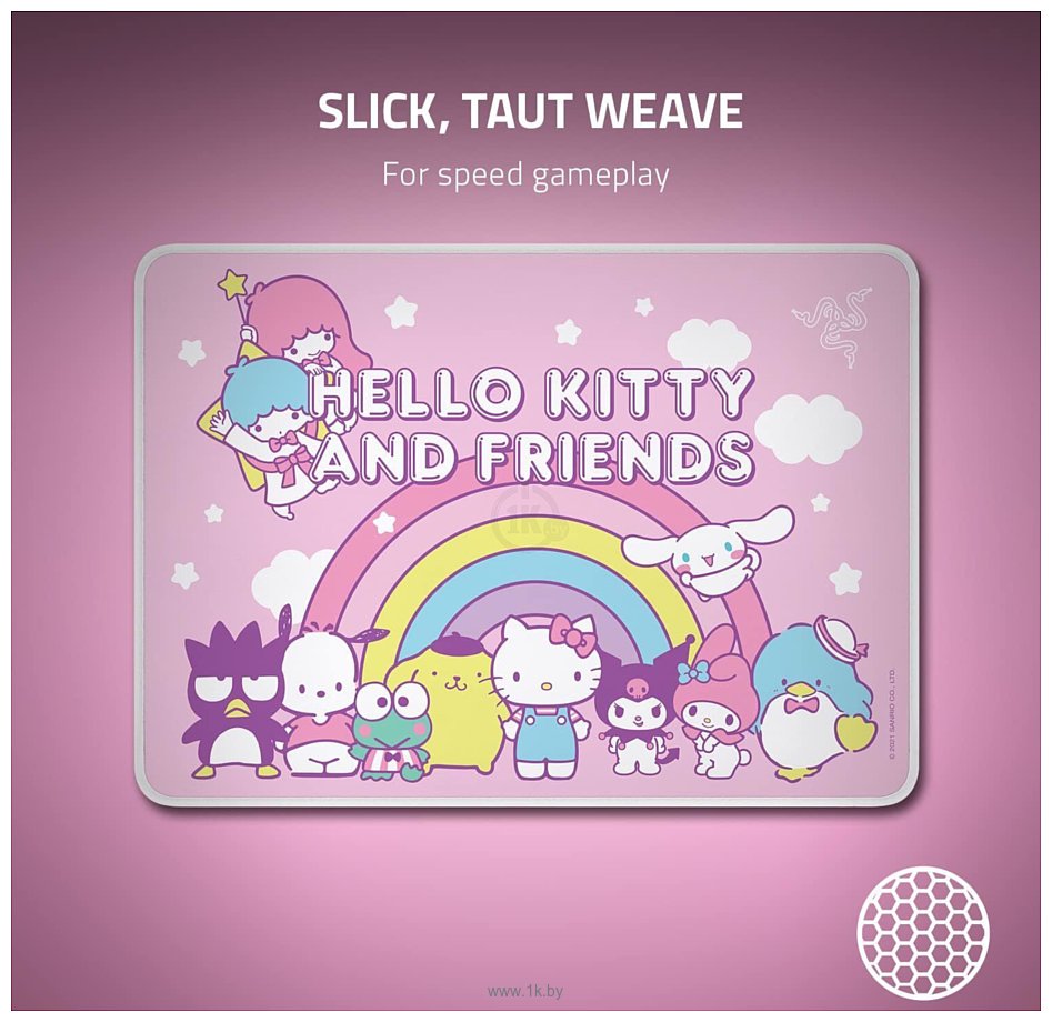 Фотографии Razer DeathAdder Essential + Goliathus Mouse Mat Bundle: Hello Kitty and Friends Edition