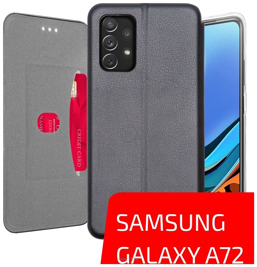 Фотографии Volare Rosso Needson Prime для Samsung Galaxy A72 (черный)