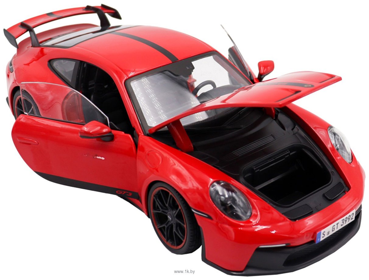 Фотографии Maisto 2022 Porsche 911 GT3 36458RD (красный)
