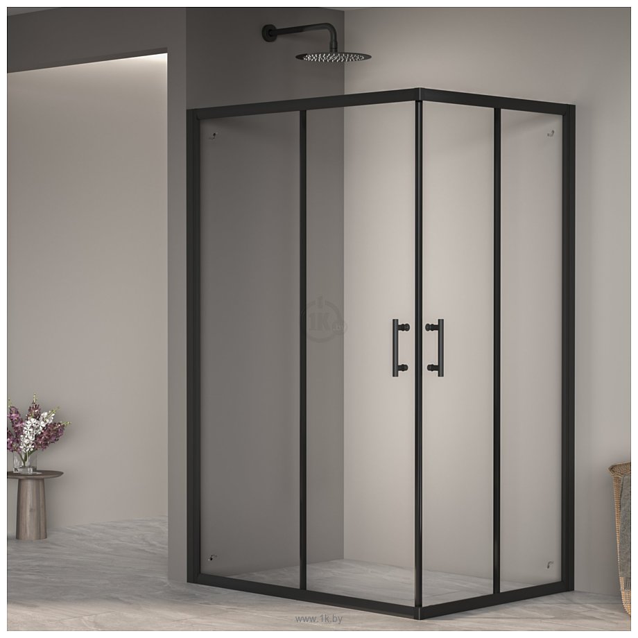 Фотографии RGW PA-146B 020814692-14 90x120 (черный/прозрачное стекло)