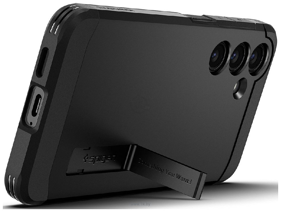 Фотографии Spigen Tough Armor для Galaxy S24 ACS07355 (черный)