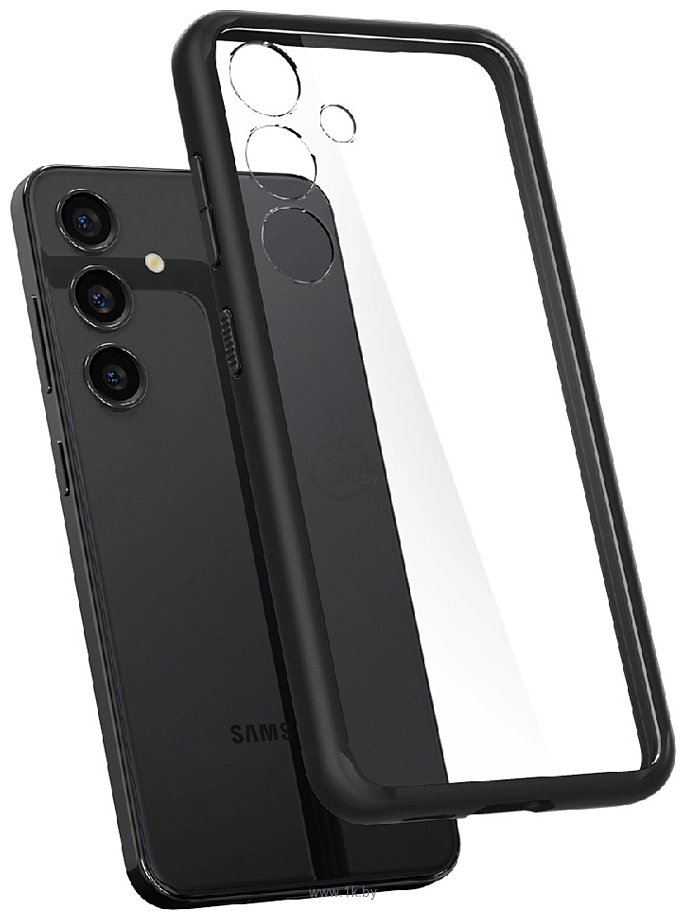 Фотографии Spigen Ultra Hybrid для Galaxy S24 ACS07352 (черный)