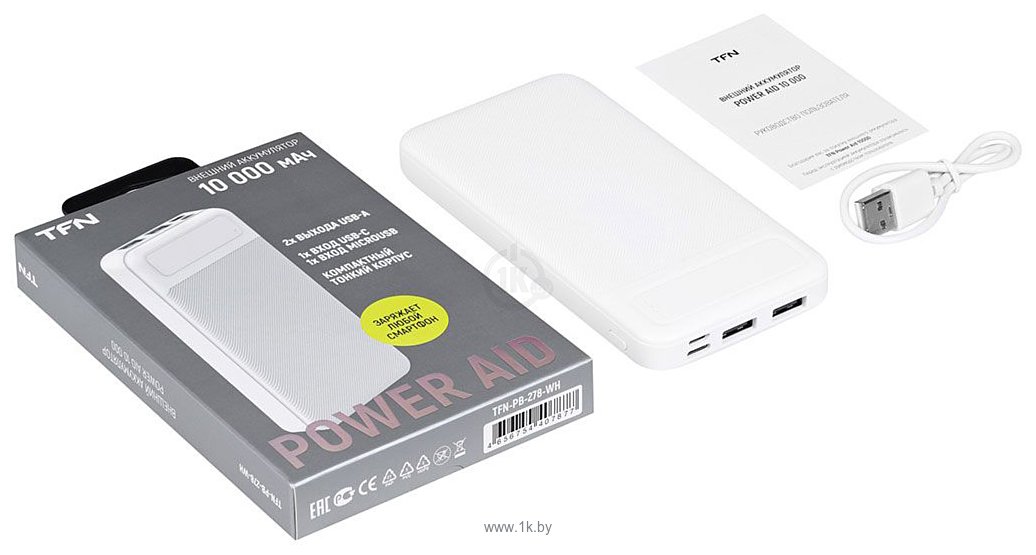 Фотографии TFN PowerAid 10000mAh TFN-PB-278