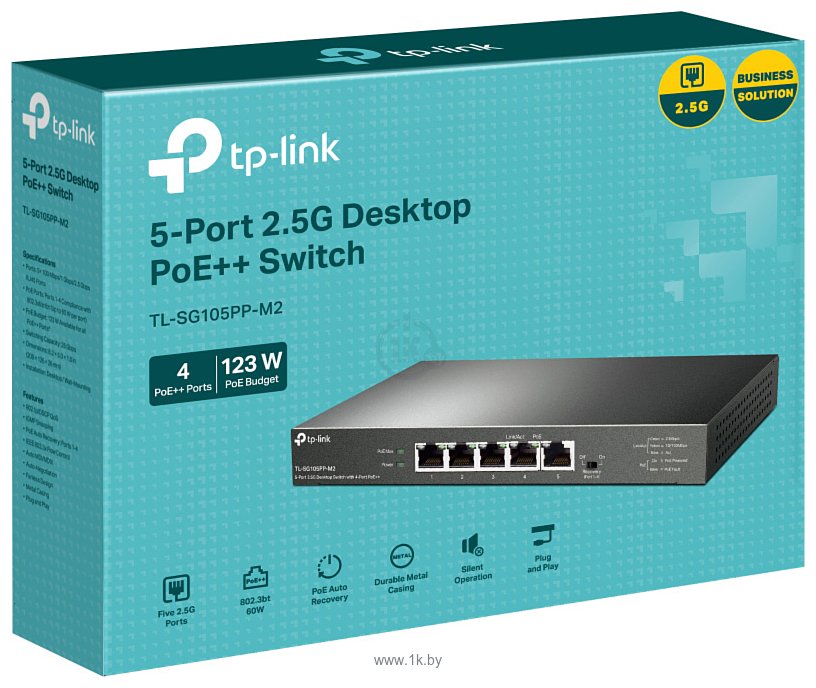 Фотографии TP-LINK TL-SG105PP-M2