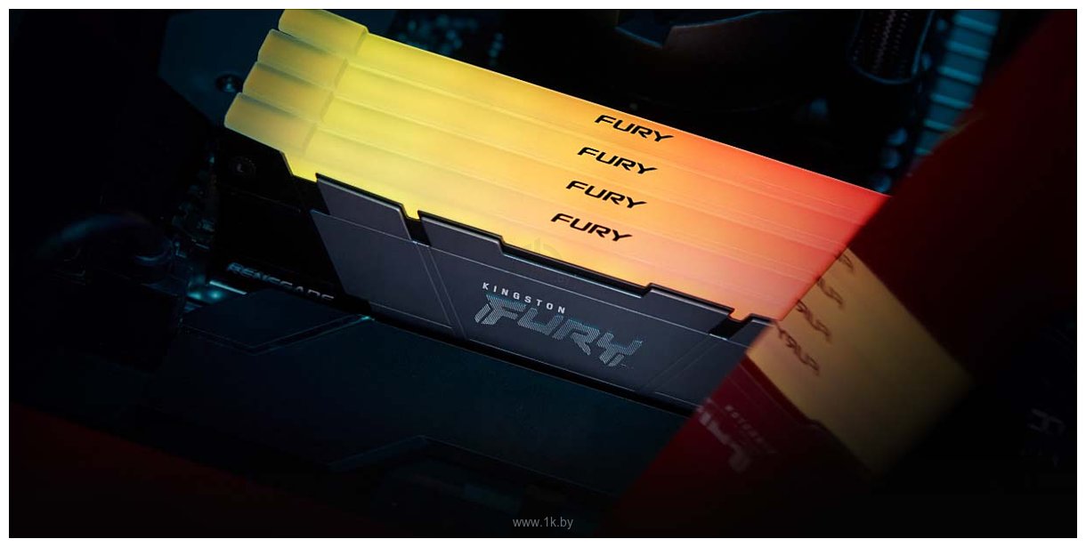 Фотографии Kingston FURY Renegade RGB KF432C16RB2AK8/256