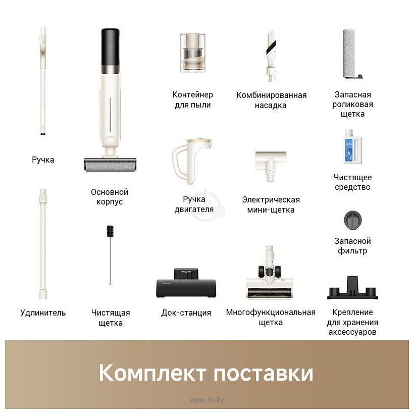 Фотографии Dreame Trouver Wet and Dry Vacuum K30 Mix HMV24A (евровилка)