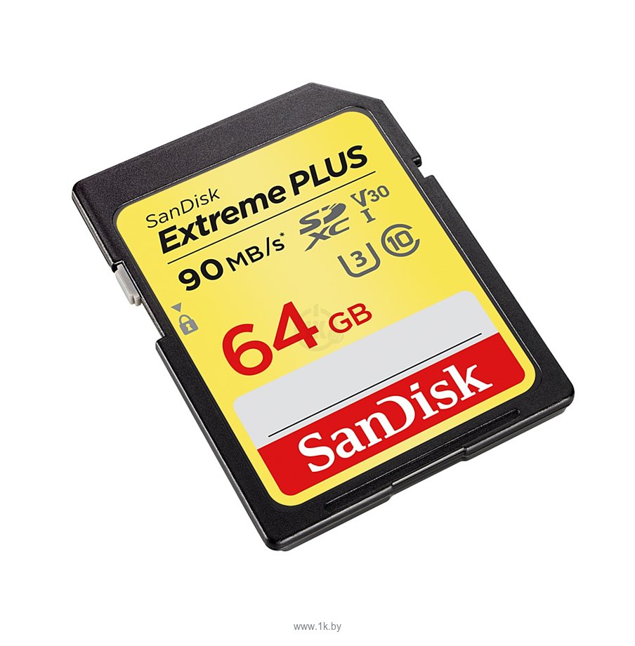 Фотографии Sandisk Extreme PLUS V30 SDXC 64GB (SDSDXWF-064G-GNCIN)