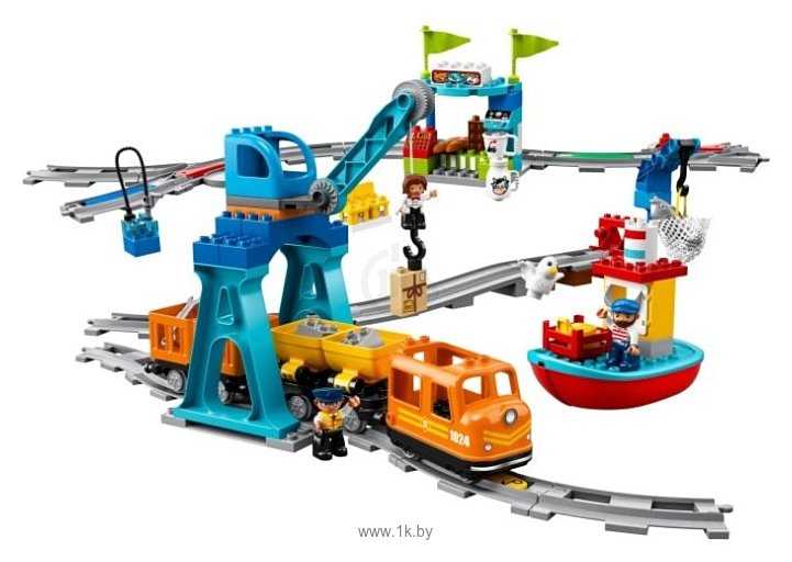Фотографии LEGO Duplo 10875 Грузовой поезд