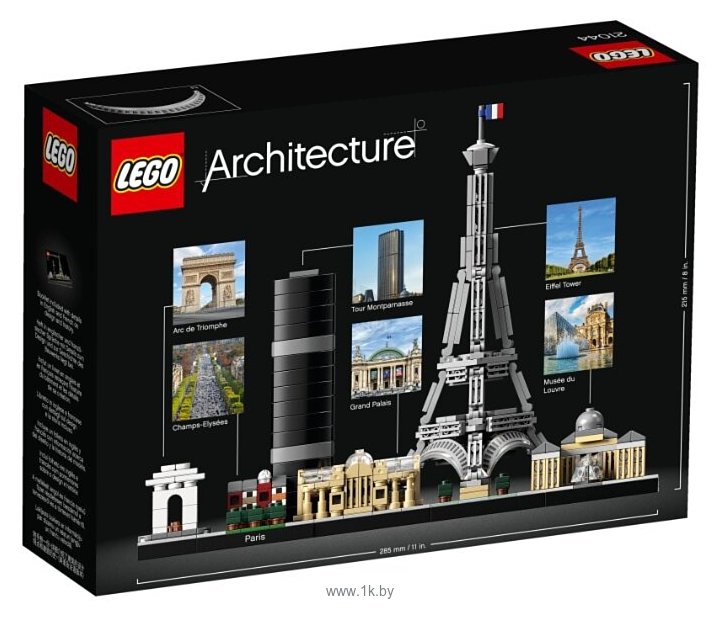Фотографии LEGO Architecture 21044 Париж
