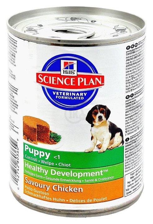 Фотографии Hill's (0.37 кг) 1 шт. Science Plan Puppy Savoury Chicken Canned