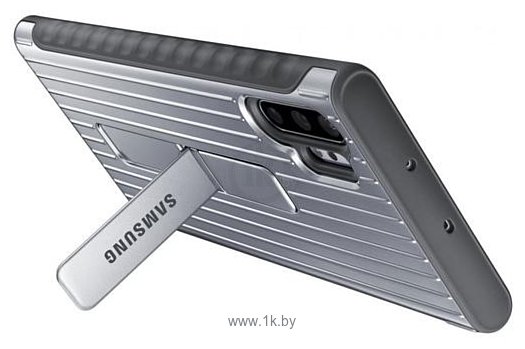 Фотографии Samsung Protective Standing Cover для Galaxy Note10 Plus (серебристый)