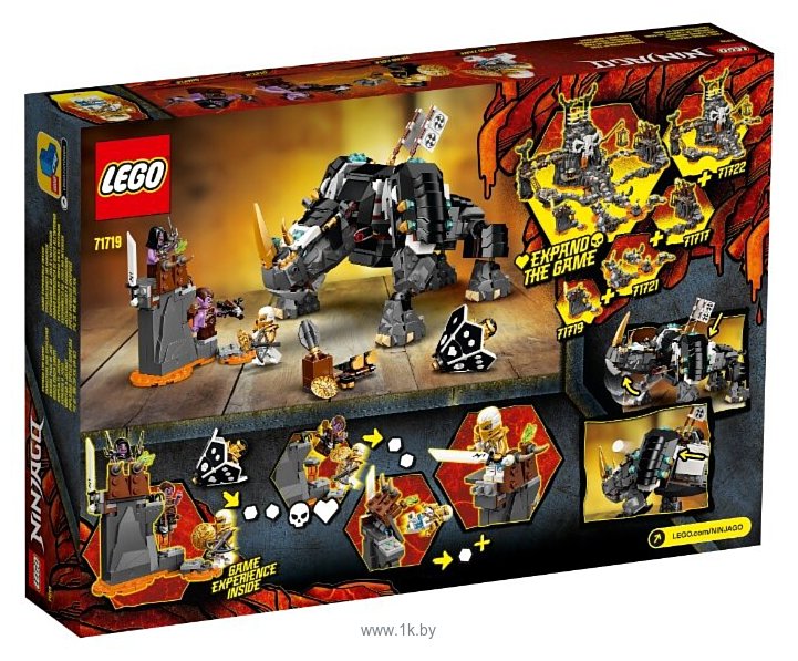 Фотографии LEGO Ninjago 71719 Бронированный носорог Зейна