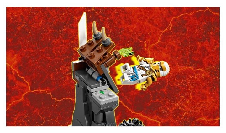 Фотографии LEGO Ninjago 71719 Бронированный носорог Зейна