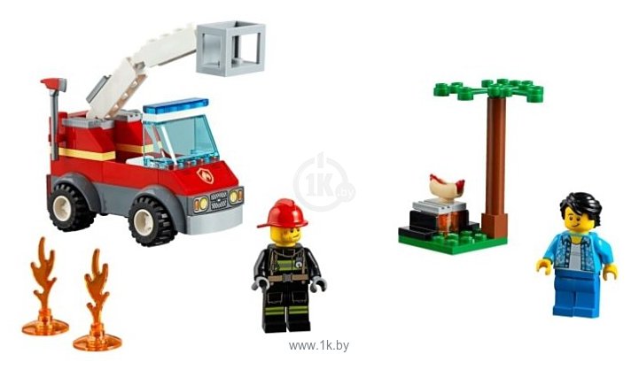 Фотографии LEGO City 60212 Пожар на пикнике