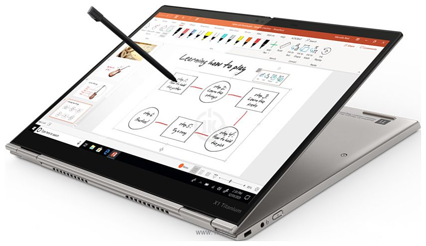 Фотографии Lenovo ThinkPad X1 Titanium Yoga Gen 1 (20QA001SRT)