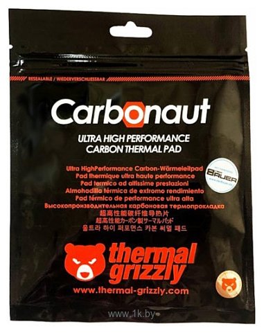 Фотографии Thermal Grizzly Carbonaut 25x25x0.2 мм TG-CA-25-25-02-R