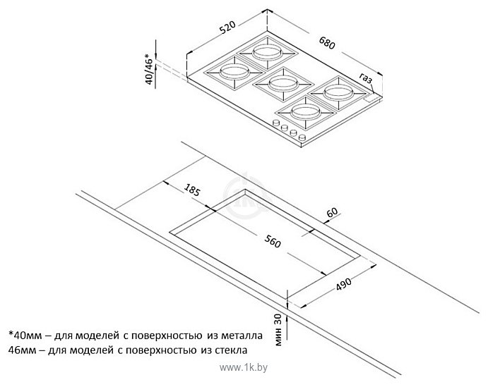 Фотографии Korting HGG 7835 CTN