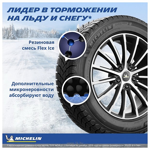 Фотографии Michelin X-Ice Snow 265/55 R20 113H