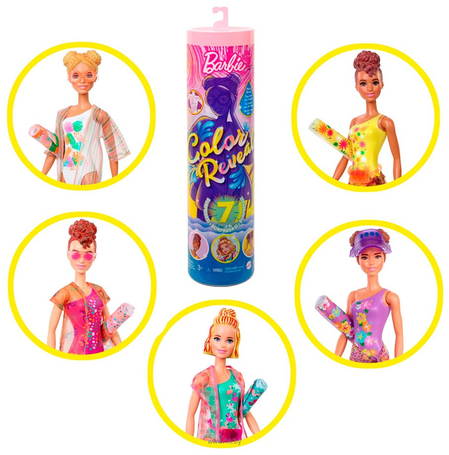 Фотографии Barbie Color Reveal Doll GTR95